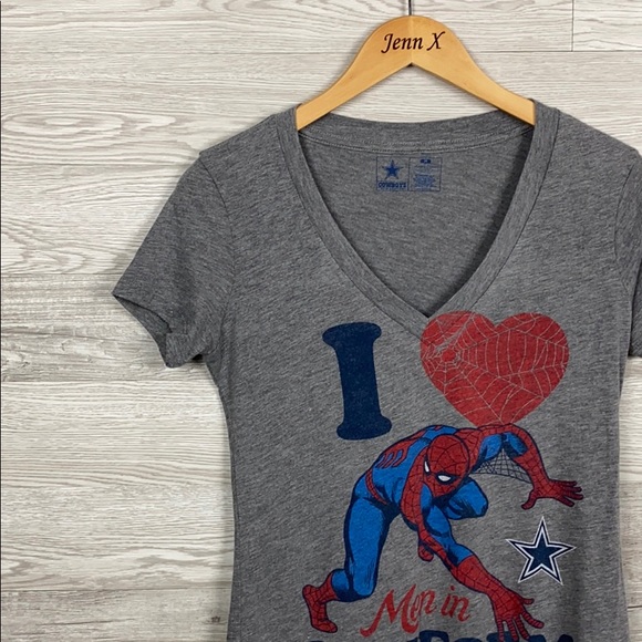 Dallas Cowboys Team Apparel marvel Spiderman Tee - Picture 2 of 6